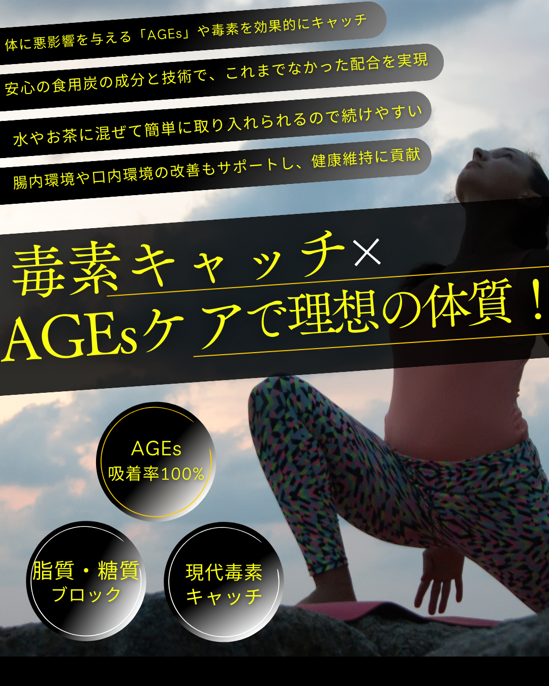 セントビオス ゼロ磁場チャコールクレンズ 約2ヶ月分