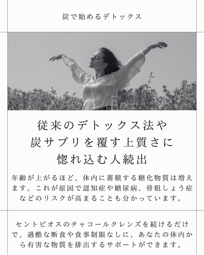 セントビオス ゼロ磁場チャコールクレンズ