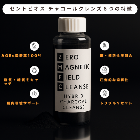 セントビオス ゼロ磁場チャコールクレンズ